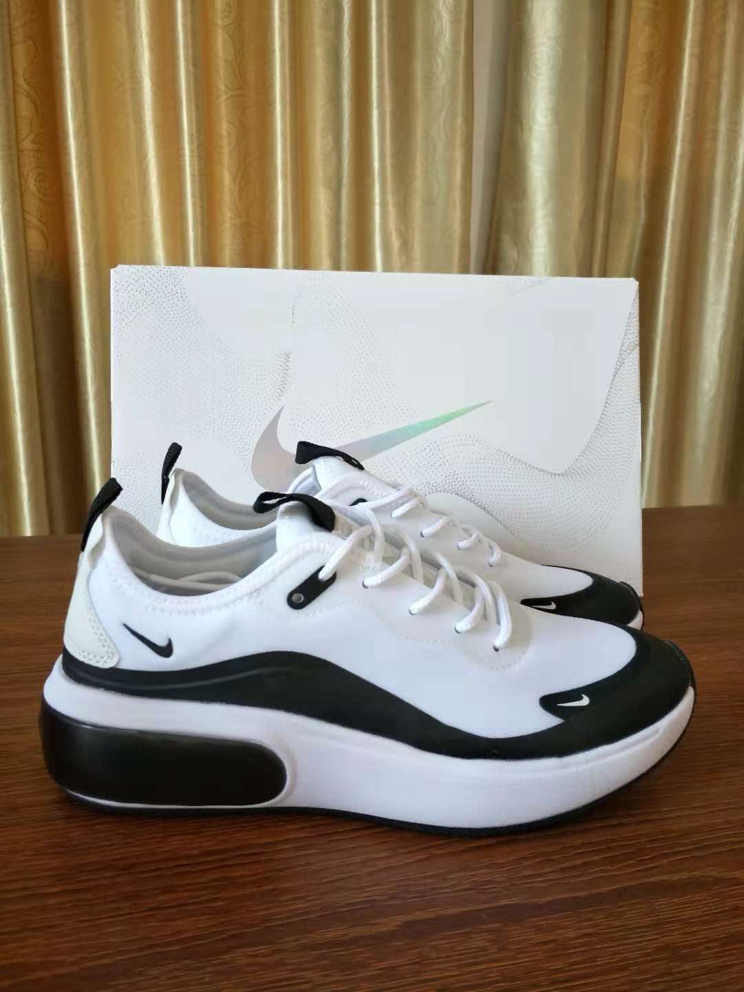Women Nike Air Max Dia White Black Shoes